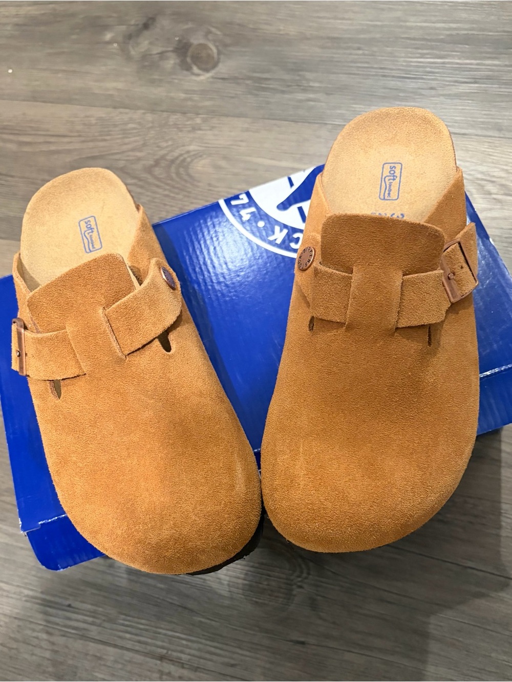 UGG Women's Suede Mule Clogs in Tan Brown